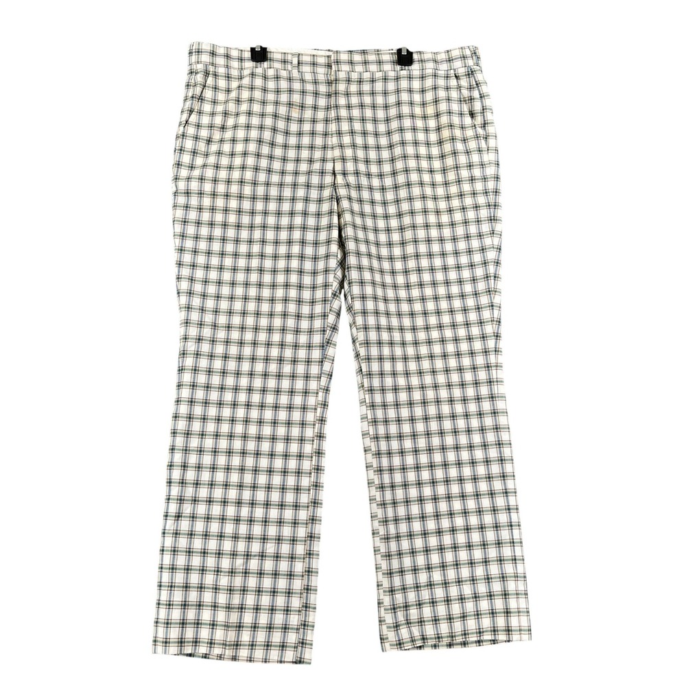 Vintage 70s Caddyshack Corbin Plaid Trousers Mens 40x27 Dress Pants Made in USA